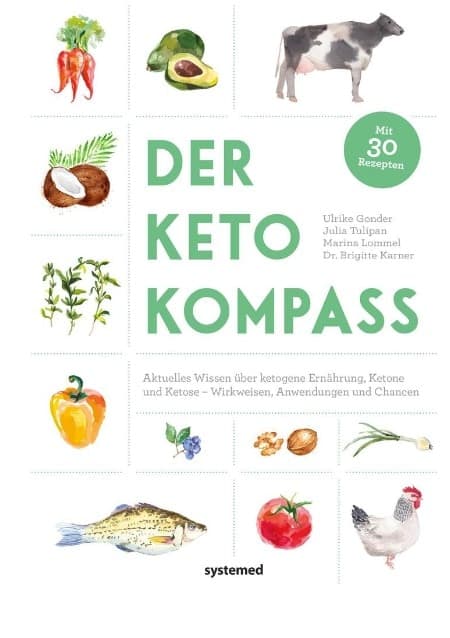 Cover des Buches "Der Keto-Kompass" systemed-Verlag.